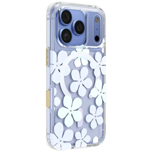 Modré magnetické ochranné puzdro UNIQ Coehl Mila pre iPhone 18 Pro / 17 Pro - 2
