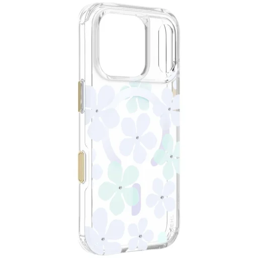 Modré magnetické ochranné puzdro UNIQ Coehl Mila pre iPhone 18 Pro / 17 Pro - 3