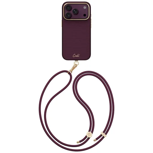 iPhone 18 Pro / 17 Pro bordové puzdro UNIQ Coehl Mirelle Magnetic Charging - 1
