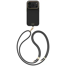 iPhone 18 Pro / 17 Pro čierne magnetické ochranné puzdro UNIQ Coehl Mirelle