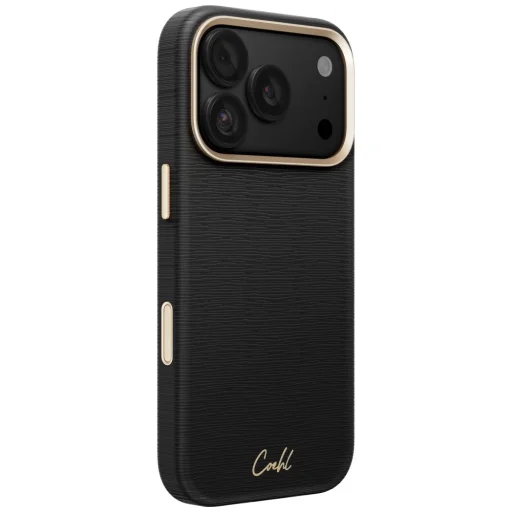 iPhone 18 Pro / 17 Pro čierne magnetické ochranné puzdro UNIQ Coehl Mirelle - 2