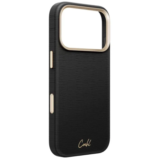 iPhone 18 Pro / 17 Pro čierne magnetické ochranné puzdro UNIQ Coehl Mirelle - 3