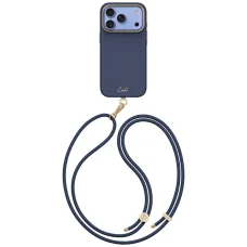 Apple iPhone 18 Pro / 17 Pro modrý UNIQ Coehl Mirelle zadný kryt pre magnetické nabíjanie