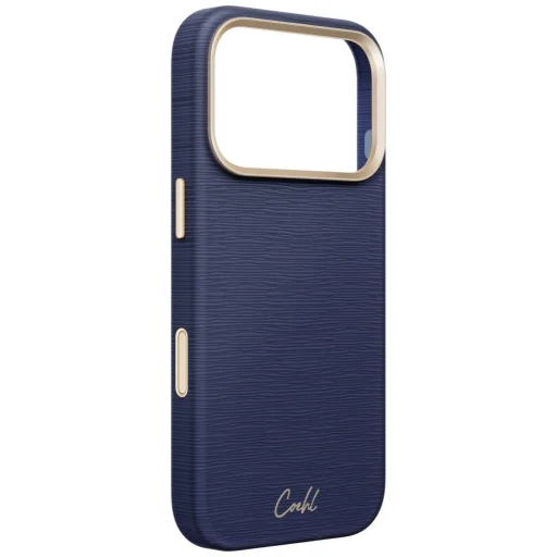 Apple iPhone 18 Pro / 17 Pro modrý UNIQ Coehl Mirelle zadný kryt pre magnetické nabíjanie - 3