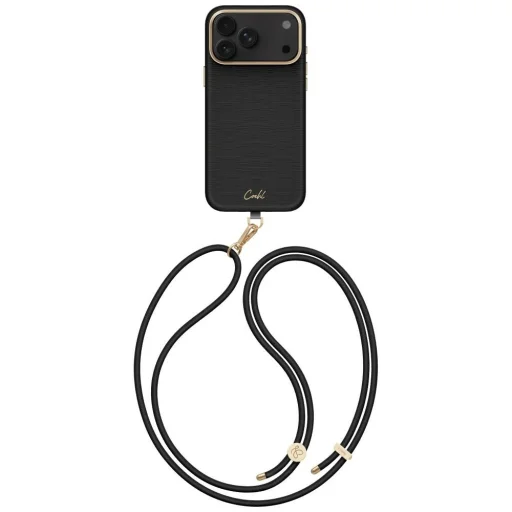 Apple iPhone 18 Pro Max / 17 Pro Max čierne magnetické puzdro UNIQ Coehl Mirelle - 1