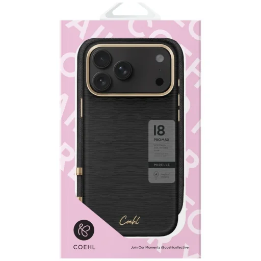 Apple iPhone 18 Pro Max / 17 Pro Max čierne magnetické puzdro UNIQ Coehl Mirelle - 5