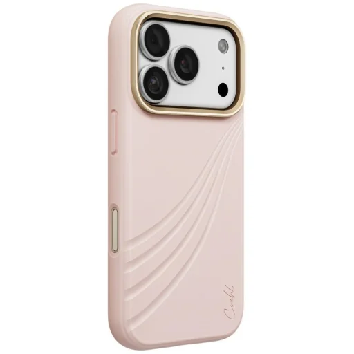 Apple iPhone 18 Pro / 17 Pro rózsaszín UNIQ Coehl Serina mágneses tok - 1