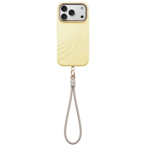 Apple iPhone 18 Pro / 17 Pro žltý UNIQ Coehl Serina zadný kryt s magnetickým nabíjaním - 2