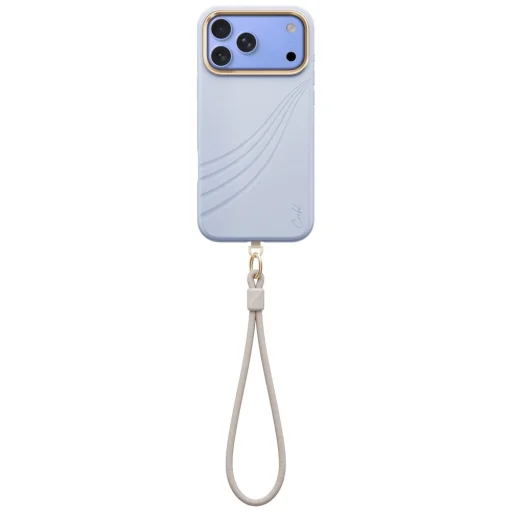 iPhone 18 Pro Max / 17 Pro Max modré UNIQ Coehl Serina magnetické nabíjacie puzdro - 2