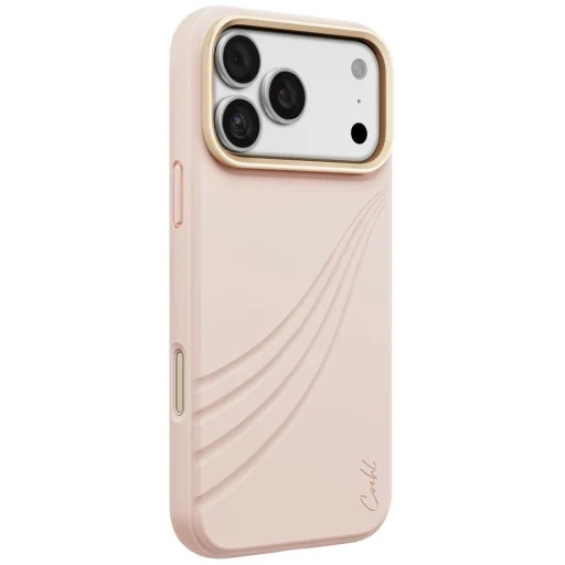iPhone 18 Pro Max / 17 Pro Max ružový UNIQ Coehl Serina magnetický ochranný kryt - 1