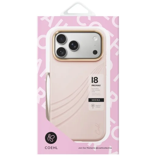 iPhone 18 Pro Max / 17 Pro Max ružový UNIQ Coehl Serina magnetický ochranný kryt - 4