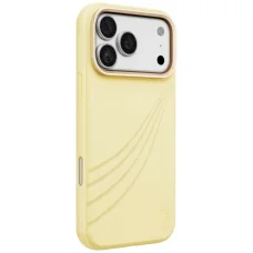 iPhone 18 Pro Max / 17 Pro Max žlté UNIQ Coehl Serina magnetické nabíjacie puzdro