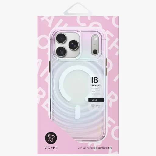 iPhone 18 Pro Max / 17 Pro Max opálové UNIQ Coehl Vela magnetické ochranné puzdro - 4