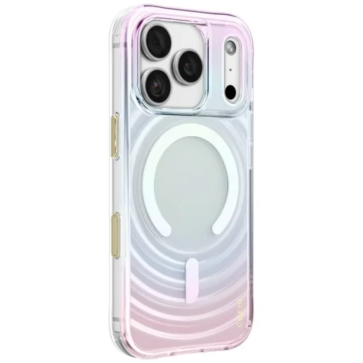 Apple iPhone 18 Pro / 17 Pro opálový UNIQ Coehl Vela magnetický zadný kryt - 1