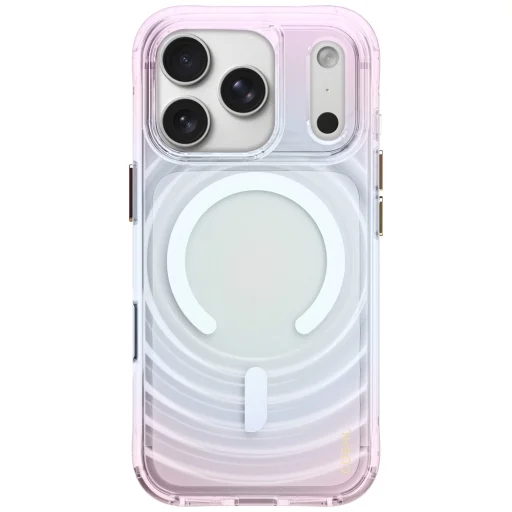 Apple iPhone 18 Pro / 17 Pro opálový UNIQ Coehl Vela magnetický zadný kryt - 2