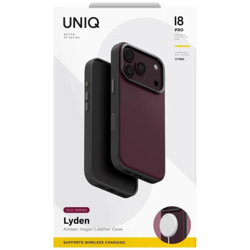 Bordové puzdro UNIQ Lyden DS Magclick Charging pre iPhone 18 Pro / 17 Pro - 6