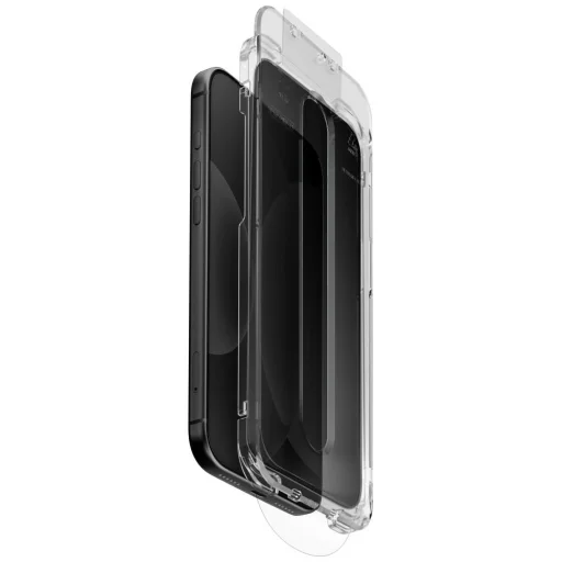 iPhone 18 Pro Max UNIQ Optix SwiftFit Vivid DX2 privátne tvrdené sklo s aplikátorom - 1