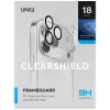 iPhone 18 Pro Max UNIQ Optix ClearShield FrameGuard kameralencse-védő edzett üveg felhelyezővel thumbnail
