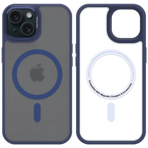 Tactical MagForce Hyperstealth 3.0 puzdro pre Apple iPhone 15 tmavomodré - 5