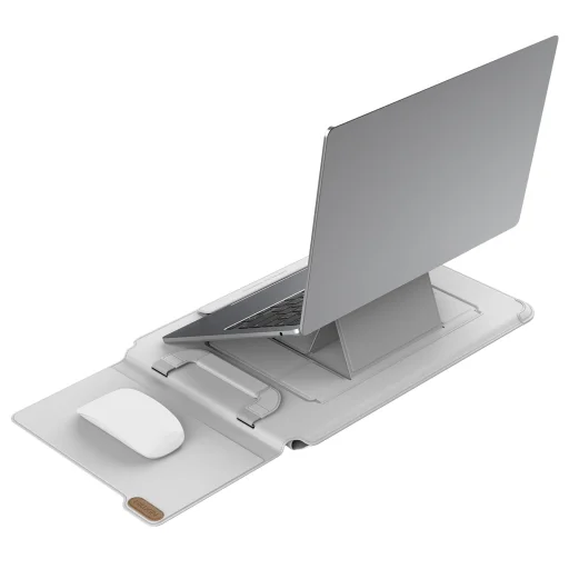 Nillkin Versatile Pro 16,2" puzdro na notebook a stojan, sivé - 4