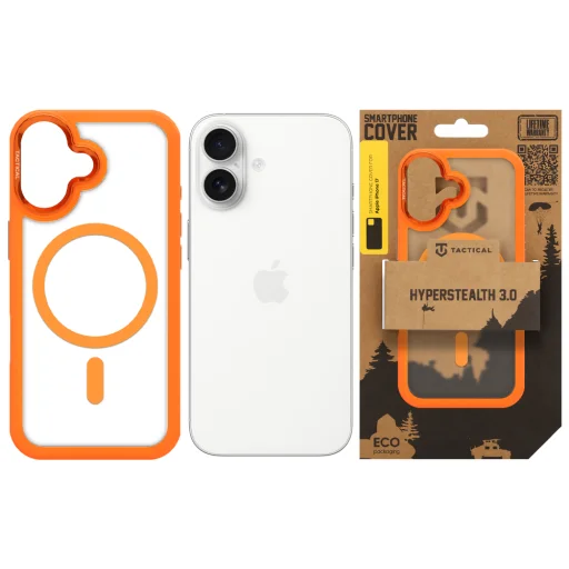 Ochranný kryt Tactical MagForce Hyperstealth 3.0 pre Apple iPhone 17 oranžový - 6