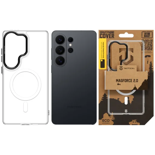Samsung Galaxy S26 Ultra čierne ochranné puzdro Tactical MagForce 2.0 - 6