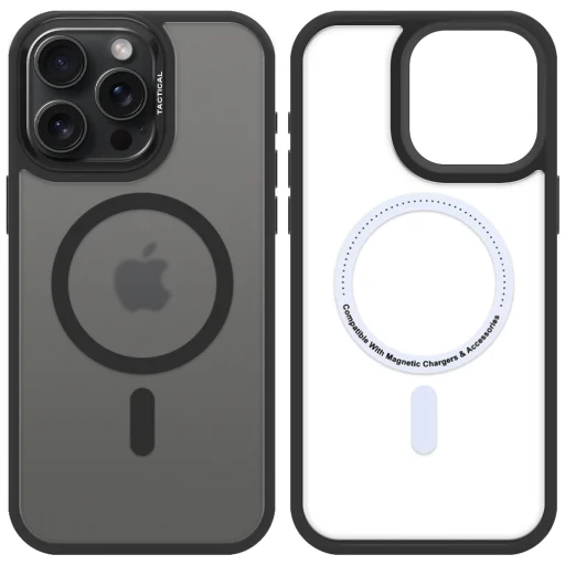 Ochranný kryt Tactical MagForce Hyperstealth 3.0 pre Apple iPhone 15 Pro Max, Asfalt - 5