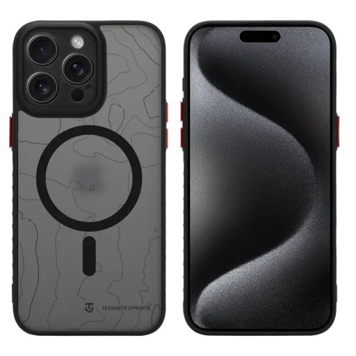 Ochranný kryt Tactical MagForce Warthog pre Apple iPhone 15 Pro Max asfaltovo sivý - 2