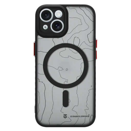 Apple iPhone 15 asfaltovo sivý Tactical MagForce Warthog zadný kryt - 1
