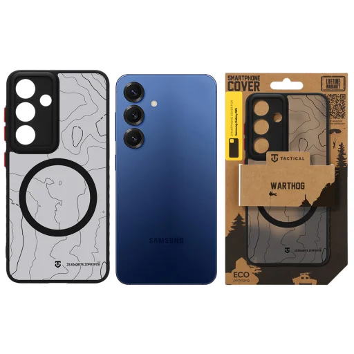 Samsung Galaxy S25 asfaltovo sivé Tactical MagForce Warthog nárazuvzdorné ochranné puzdro - 6