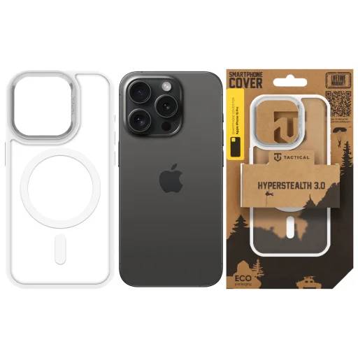 Apple iPhone 15 Pro snehobiele puzdro Tactical MagForce Hyperstealth 3.0 - 6