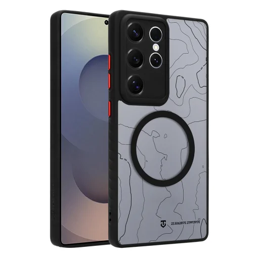 Samsung Galaxy S25 Ultra asfaltovo sivý Tactical MagForce Warthog ochranný kryt - 4