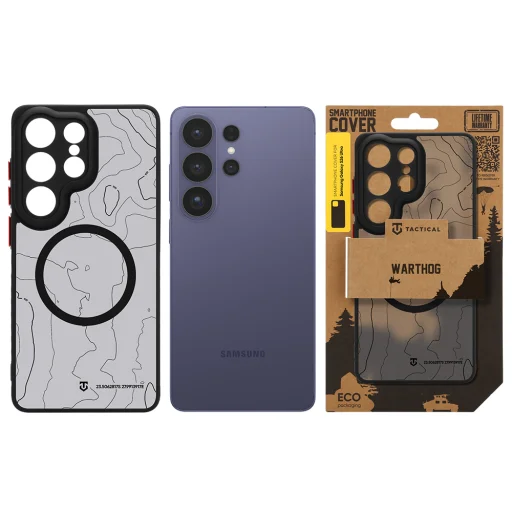 Samsung Galaxy S26 Ultra asfaltovo sivý Tactical MagForce Warthog nárazuvzdorný zadný kryt - 6