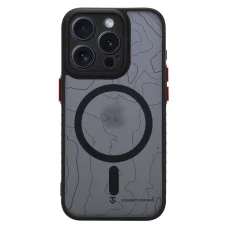 Ochranný kryt Tactical MagForce Warthog pre Apple iPhone 15 Pro, asfaltovo sivý