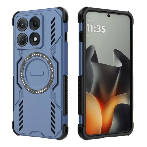 Motorola Edge 70 Max modré nárazuvzdorné puzdro Techsuit ArmorMag - 2