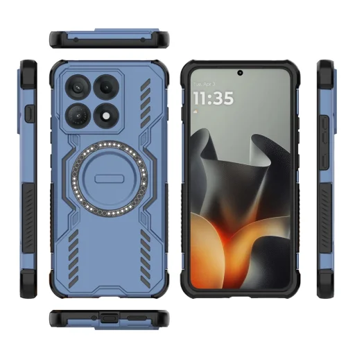 Motorola Edge 70 Max modré nárazuvzdorné puzdro Techsuit ArmorMag - 4