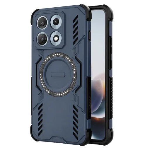 Motorola Edge 70 Max modré nárazuvzdorné puzdro Techsuit ArmorMag - 1