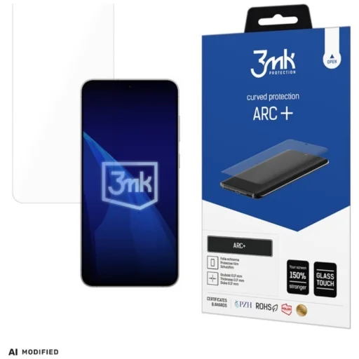 Samsung Galaxy S26 FE 3MK ARC+ teljes képernyős védőfólia - 3