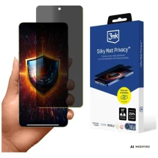 Samsung Galaxy S26 FE 3mk Silky Matt betekintésvédő kijelzővédő fólia
