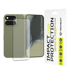 Google Pixel 11 Pro Fold s čiernym rámom Techsuit 111D Full Glue tvrdené sklo pokrývajúce celý displej