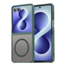 Zelené puzdro Techsuit HaloFrost II MagSafe pre Samsung Galaxy Z Flip8