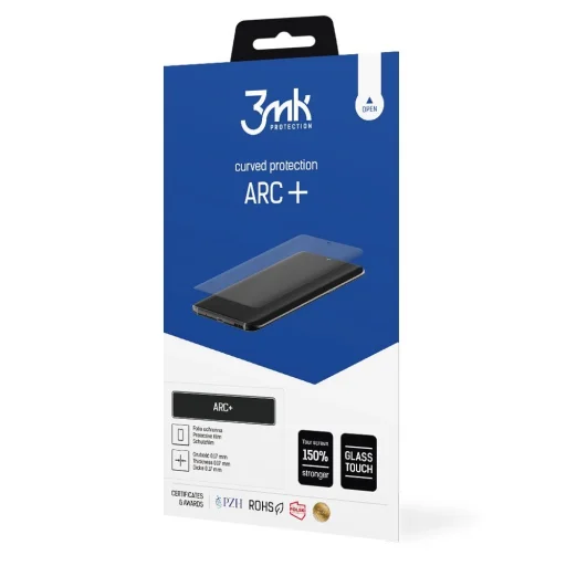 Priehľadná ochranná fólia 3mk ARC+ na Samsung Galaxy Z Flip8, puzdro - 2