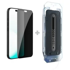 Nillkin Guardian 2.5D privátne tvrdené sklo pre Apple iPhone 18 Pro, čierne, s aplikátorom