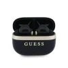 Guess Gold Line Glossy Finish TWS bezdrôtové slúchadlá, čierne thumbnail