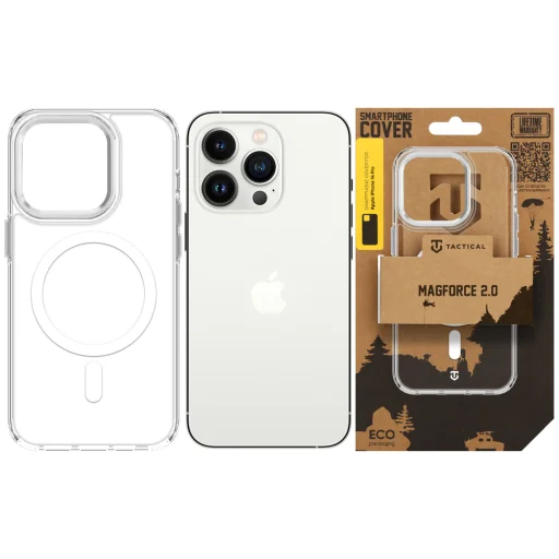  Apple iPhone 14 Pro ezüst Tactical MagForce 2.0 MagSafe védőtok - 6
