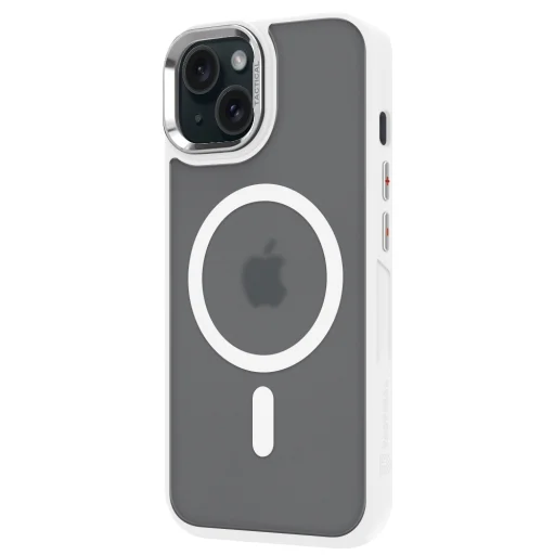 Apple iPhone 15 Tactical MagForce Hyperstealth 3.0 MagSafe zadný kryt, snehovobiely - 2