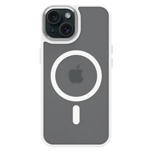 Apple iPhone 15 Tactical MagForce Hyperstealth 3.0 MagSafe zadný kryt, snehovobiely - 3