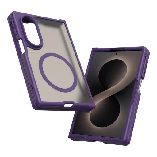 Fialové puzdro Techsuit HaloFrost II MagSafe pre Samsung Galaxy Z Fold8 - 2