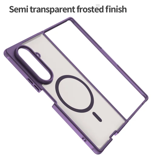 Samsung Galaxy Z Fold8 fialové puzdro Techsuit HaloFrost II MagSafe Ultra - 5