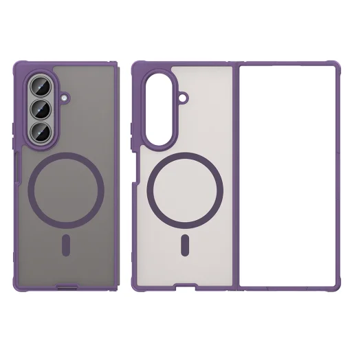 Samsung Galaxy Z Fold8 fialové puzdro Techsuit HaloFrost II MagSafe Ultra - 4